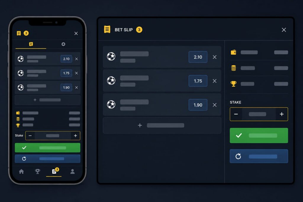 Schedina di scommessa interattiva su N1Bet – n1bets.it